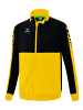 erima Unisex Erwachsene Six Wings Worker Jacke, Trainingsjacke in gelb/schwarz