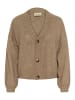Cream Strickjacke CRHoliday Straight fit in Walnut Melange