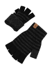 SCHIETWETTER Strickhandschuh Wilma in schwarz / schwarz me