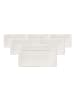 Villeroy & Boch 6er Set Sushi-Teller Modern Grace 24 x 14 cm weiß in weiß