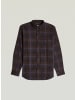 G-Star Raw One Pocket Regular Hemd ganache varsity check