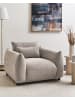 Beliani 2-tlg Sessel JAMSA in Beige/Schwarz