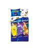 Pokémon Pokémon Bettwäsche Set aus Baumwolle Bettdeckenbezug 140 × 200 cm in Blau