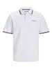 Jack & Jones Poloshirt 'Campa' in weiß