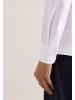 Seidensticker Pilotenbluse Slim in Weiß