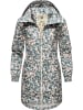 ragwear Outdoorjacke Bronja Print in Offwhite