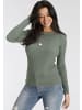 Melrose Strickpullover in grün