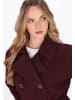 DreiMaster Vintage Women Coat in burgundy