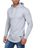 Alessandro Salvarini Hoodie AS-038 in Hellgrau