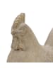 PROGARDEN Gartenfigur Henne in Grau, 40 cm