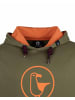 SCHIETWETTER Hoodie "Tammo Talisman" in olive/orange