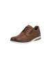 rieker Clarino Leder-Sneakers Braun