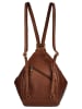 piké Rucksack echt Leder in braun