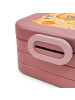 Mr. & Mrs. Panda MEPAL Bentobox Toast Party Design ohne Spruch in Rot Pastell