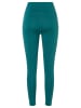 super.natural Merino Leggings HIGH RISE TIGHT in Petrol