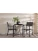 ebuy24 Gartenset Borneo 3-teilig Schwarz 70 x 70 cm