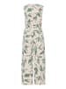 BETTY & CO Jumpsuit ohne Arm in Nature/Green