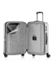 Pack Easy Genius 4 Rollen Trolley L 76 cm mit Dehnfalte silber