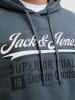 JACK & JONES PLUS Kapuzenpullover in Stormy Weather
