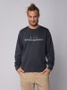 wat? Apparel Sweatshirt Dositzndedodeoiweidositzn in India Ink Grey