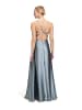 Vera Mont Abendkleid mit Stickerei in Platinum Grey