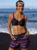 WITT WEIDEN Bikini-Oberteil in schwarz-pink-lila