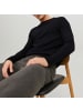 Jack and Jones Strickpullover JJEEMIL Knit Crew Neck in Schwarz