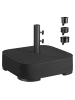 SONGMICS Sonnenschirm Sheld in Schwarz - (B)50 x (T)50 x (H)40cm