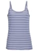 Vivance Trägertop in blau, weiß