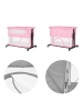 Chipolino Beistellbett 2 in 1 Zen in rosa