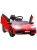 HOMCOM LAMBORGHINI Kinder Elektroauto3-5 Jahre Rot