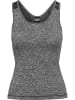 Urban Classics Tanks & Camis in charcoal/white/black