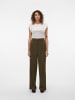 Vero Moda Hose mit weitem Beinschnitt in Olive Night
