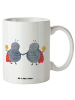 Mr. & Mrs. Panda Kaffeetasse Sternzeichen Zwilling ohne Spruch in Weiß