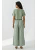 Oui Leinenhose in seagrass