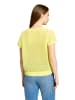 Betty Barclay Lochstrick-Pullover ohne Arm in Gelb