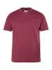 Men Plus Kurzarm T-Shirt in kupfer braun