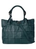 Samantha Look Shopper echt Leder in blau