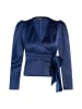 faina Damen Wickelbluse in Marine