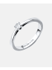 Diamant L'éternel Solitär-Ring aus 585 Weißgold
