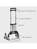 DURHAND Treppensteiger-47L x 47B x 100H cm-Silber+Schwarz