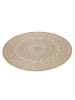 Teppich Boss In- & Outdoor Teppich Comilla 887, rund - Beige