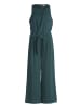 Vera Mont Jumpsuit mit Bindegürtel in Dusty Slate
