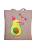 Mr. & Mrs. Panda Schultasche Avocado Party ohne Spruch in Braun Pastell
