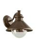 Licht-Erlebnisse Außen Wandlampe (B)26.5 x (H)25.5 cm in Braun