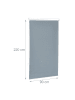 relaxdays Thermorollo in Grau - (B)90 x (H)220 cm