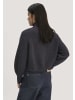 Hessnatur Strick Jacke Relaxed Cropped in anthrazit
