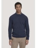 Hessnatur Strick Pullover in dunkelblau