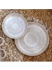 like. by Villeroy & Boch 6er Set Kaffeeuntertassen Perlemor Sand in Beige ø 16,1 cm in beige