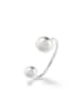 Liebeskind Berlin Ring Steel Ball in silber
